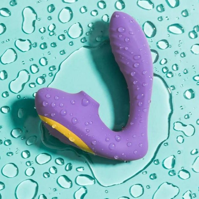 ROMP Reverb Air Rabbit Vibrator Dual Stimulation - Lilac