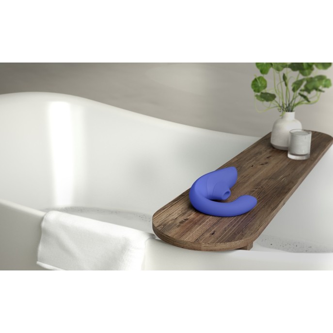 Womanizer Blend Air Rabbit Vibrator - Blue