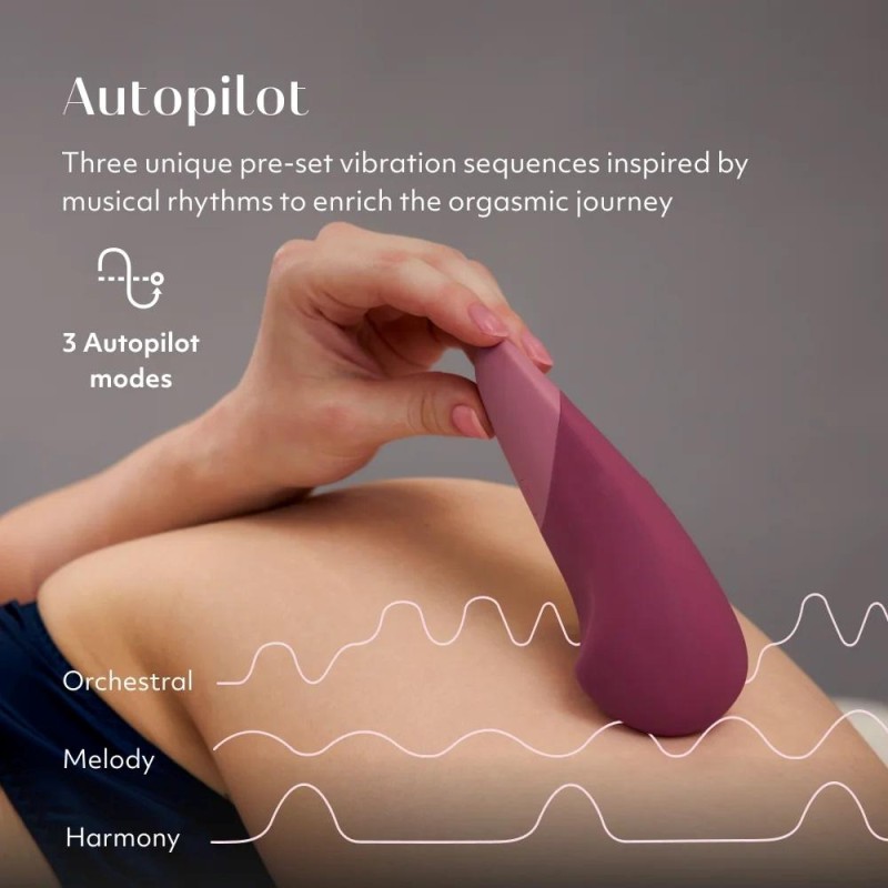 Womanizer Vibe UltraWave Clitoral Vibrator - Dusky Pink