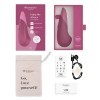 Womanizer Vibe UltraWave Clitoral Vibrator - Dusky Pink
