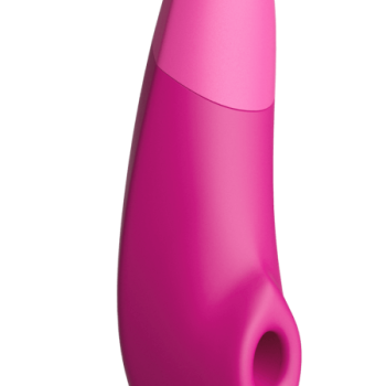 Womanizer Enhance Pleasure Air & Deep Vibration Clit Stimulator - Vibrant Pink