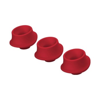 Womanizer L-Heads 3's Pack - Red