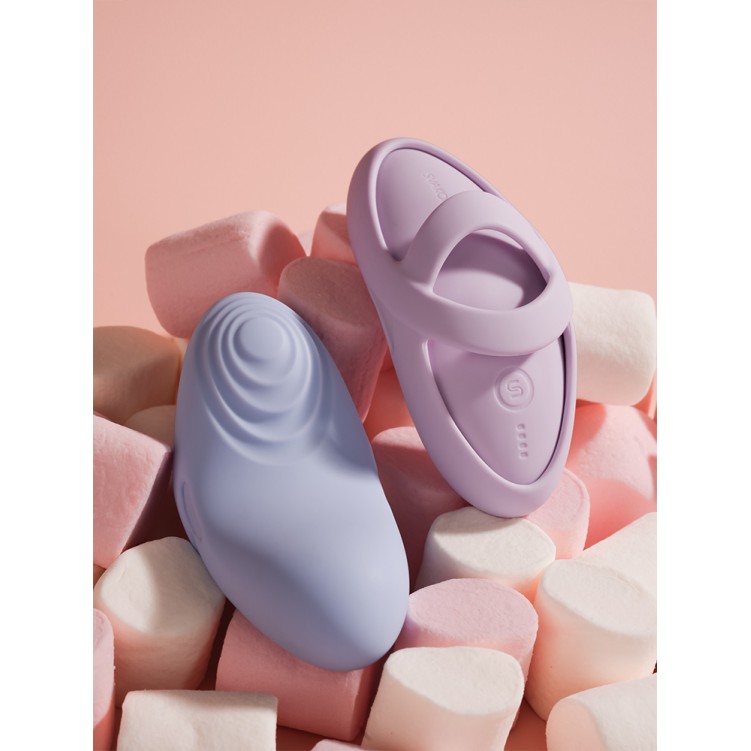 SVAKOM Echo 2 APP Flexible Finger Vibrator - Pink Lilac