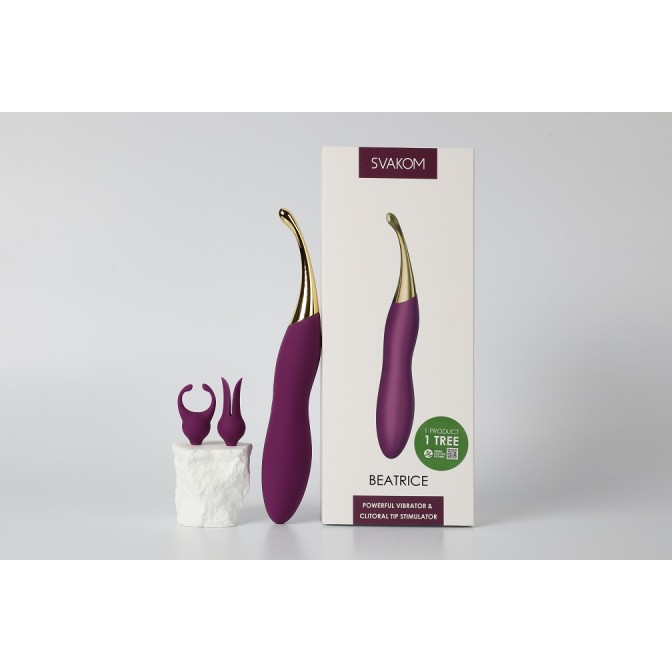 SVAKOM Beatrice G-Spot Vibrator - Violet