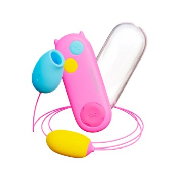 Monster Pub Play Sucking Double Vibrator