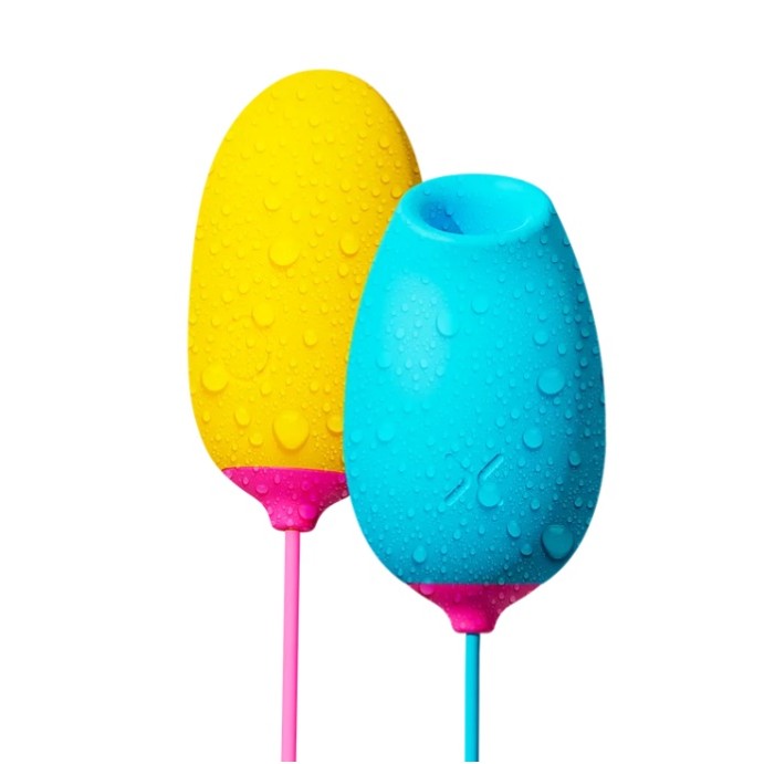 Monster Pub Play Sucking Double Vibrator