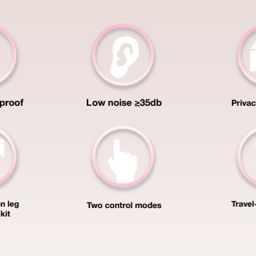 Qingnan Sensing Clit Stimulator #10 - Flesh Pink