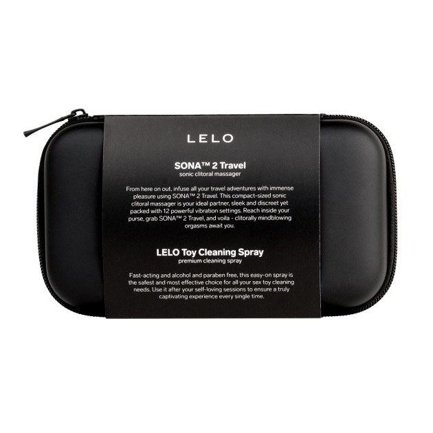Lelo Kit A - Sona 2 Travel Pink & Cleaning Spray 60ml