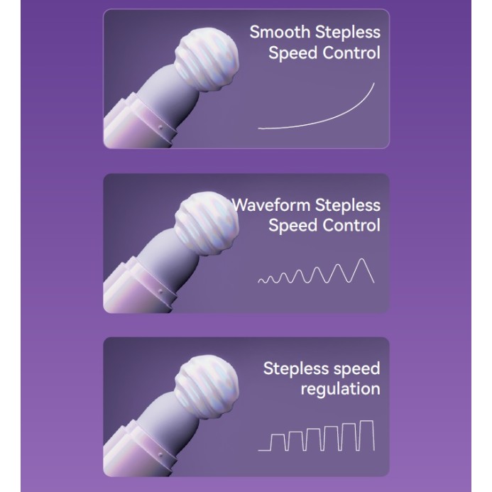 Zalo Lia Suction Massager - Floral White