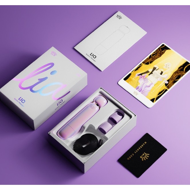 Zalo Lia Suction Massager - Lavender Purple