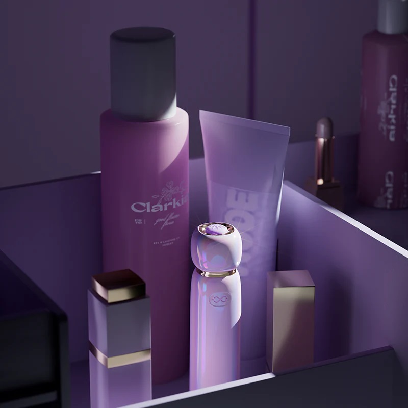 Zalo Lia Suction Massager - Lavender Purple