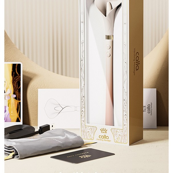 Zalo Calla Dual Head Vibrator - Blossom Pink