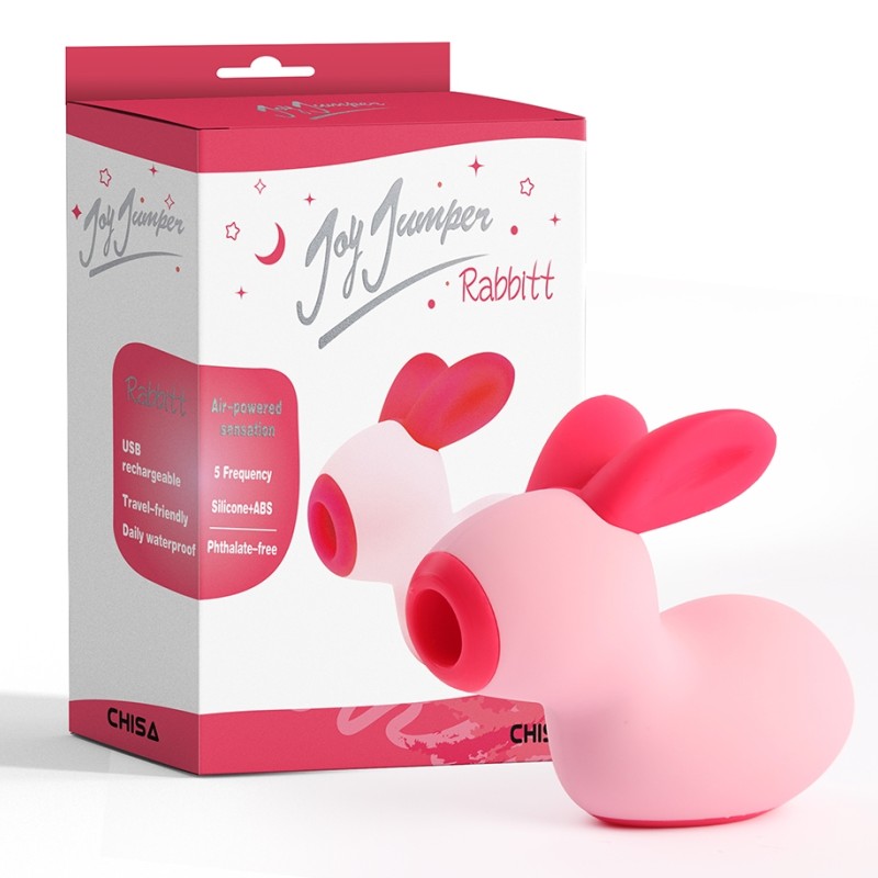 Chisa Rabbitt Clitoral Stimulator - Pink