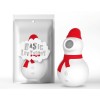 Chisa Snowman Sucking Massager - Red