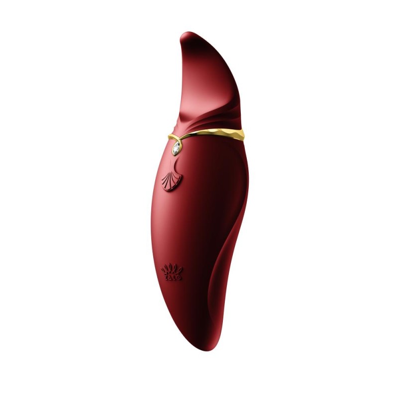 Zalo Hero APP 2in1 Clitoral Massager - Wine Red