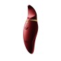 Zalo Hero APP 2in1 Clitoral Massager - Wine Red