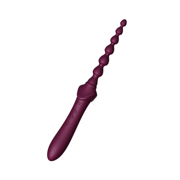 Zalo Bess 2 Heating Dual Vibrator - Velvet Purple