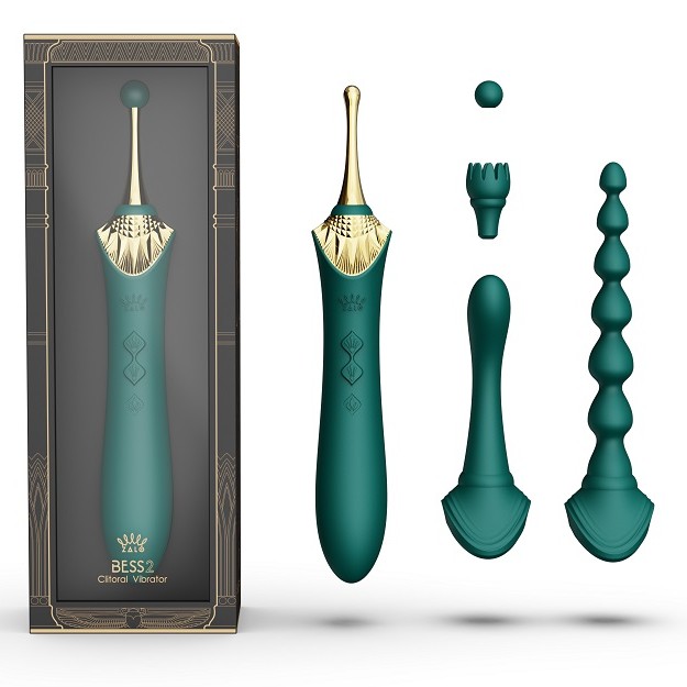 Zalo Bess 2 Heating Dual Vibrator - Velvet Purple