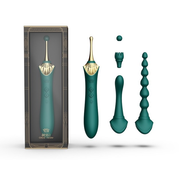 Zalo Bess 2 Heating Dual Vibrator - Velvet Purple