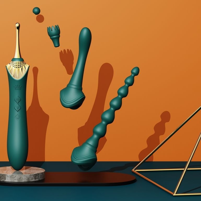 Zalo Bess 2 Heating Dual Vibrator - Velvet Purple