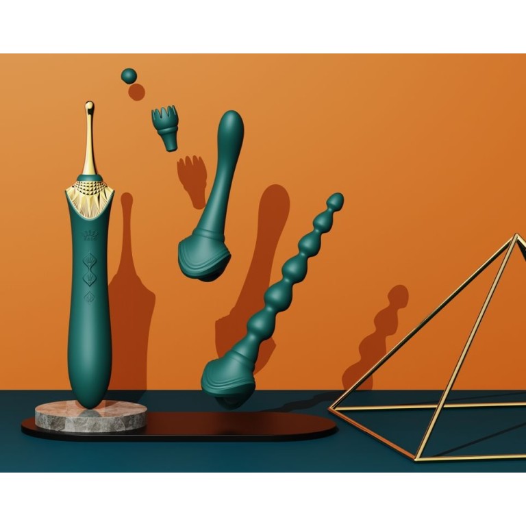 Zalo Bess 2 Heating Dual Vibrator - Velvet Purple