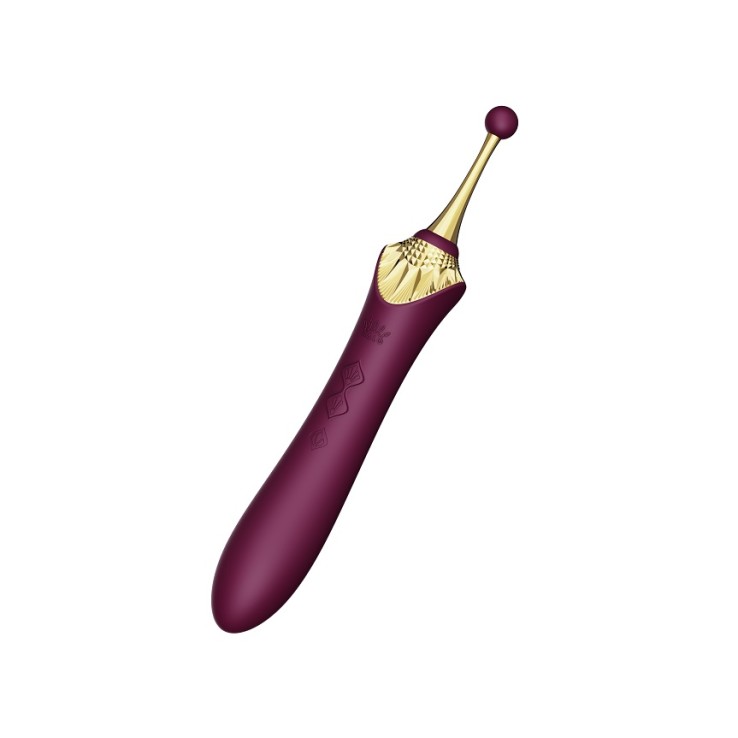 Zalo Bess 2 Heating Dual Vibrator - Velvet Purple