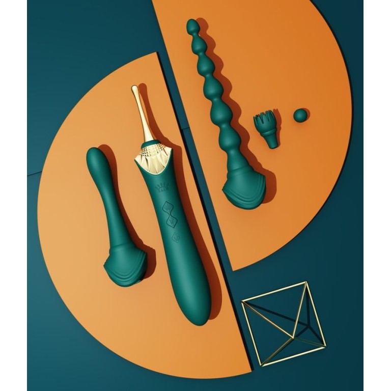 Zalo Bess 2 Heating Dual Vibrator - Velvet Purple