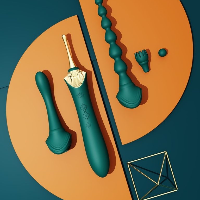 Zalo Bess 2 Heating Dual Vibrator - Velvet Purple