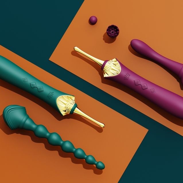 Zalo Bess 2 Heating Dual Vibrator - Velvet Purple