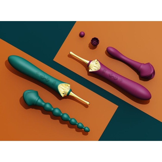 Zalo Bess 2 Heating Dual Vibrator - Velvet Purple