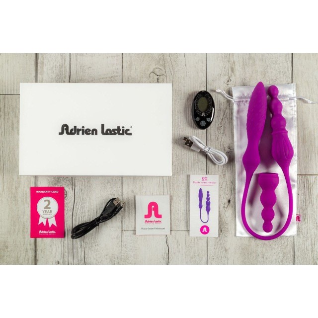 Adrien Lastic 2X Double Ended Vibrator