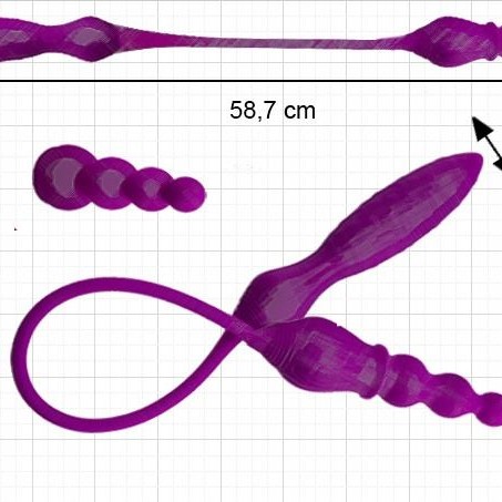 Adrien Lastic 2X Double Ended Vibrator