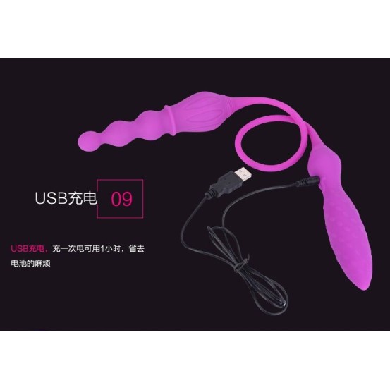 Adrien Lastic 2X Double Ended Vibrator