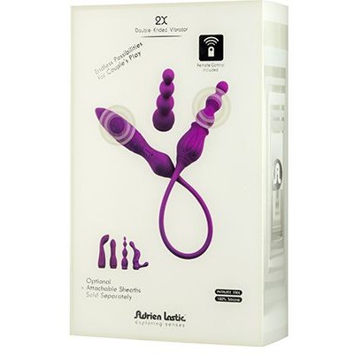 Adrien Lastic 2X Double Ended Vibrator
