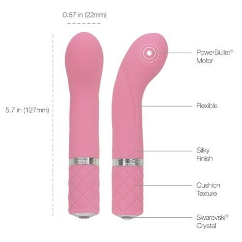 Pillow Talk Racy G-Spot Vibe - Pink