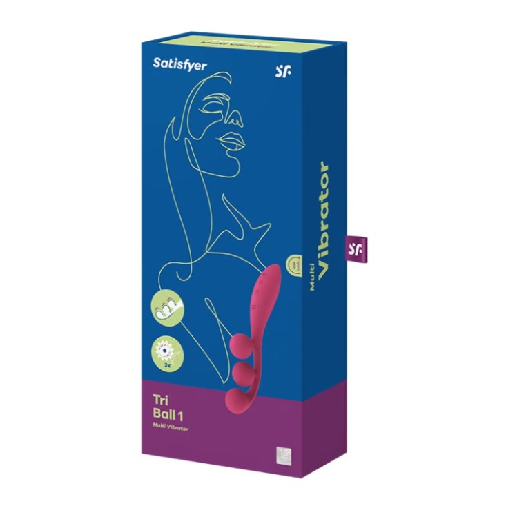Satisfyer Tri Ball 1 Vibrator - Pink