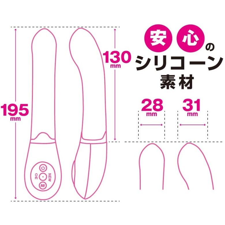 ToysHeart Ecstasy Vibe - Pink