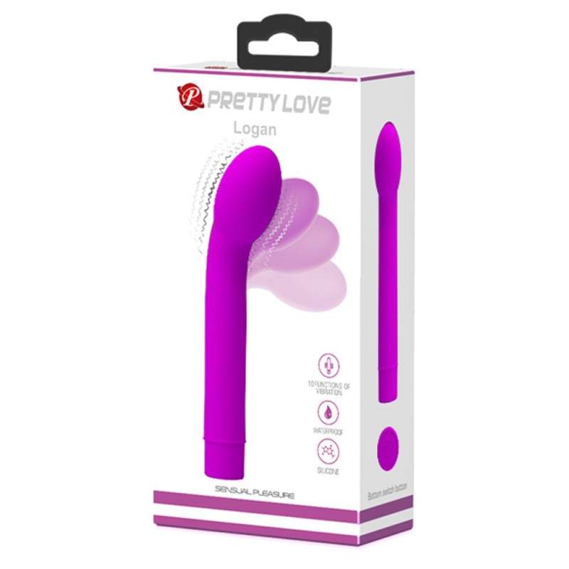 Pretty Love Logan Bendable G-Spot Vibrator - Pink