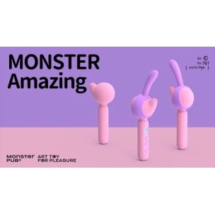 Monster Pub Monster Amazing Massager - Pink