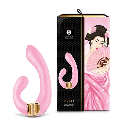 Shunga Miyo G-Spot Stimulator - Light Pink