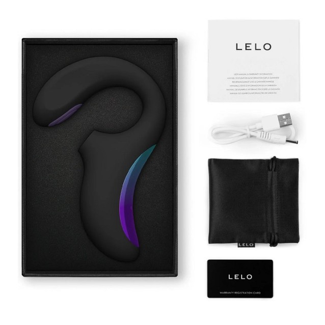Lelo Enigma Double Sonic APP Stimulator - Black