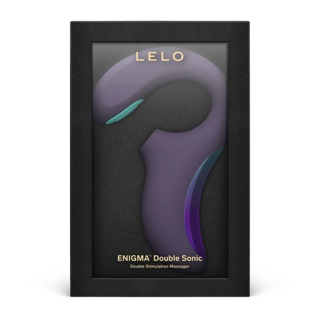 Lelo Enigma Double Sonic APP Stimulator - Black