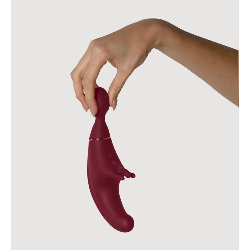 Adrien Lastic Fusion Triple Vibrator - Rose