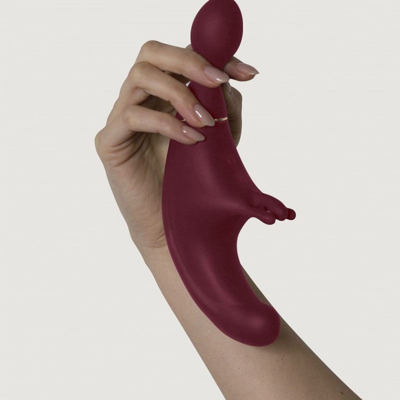 Adrien Lastic Fusion Triple Vibrator - Rose