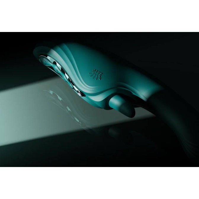 Zalo Ares APP Heating Vibrator - Obsidian Black