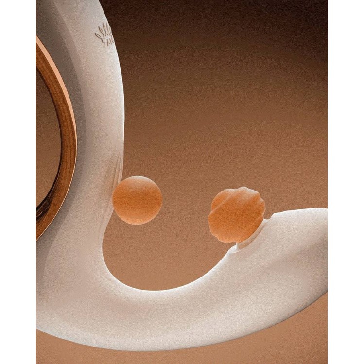 Zalo Talis G-Spot PulseWave Vibrator - Ivory White