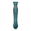 Zalo Queen APP Heating Vibro Set - Jewel Green