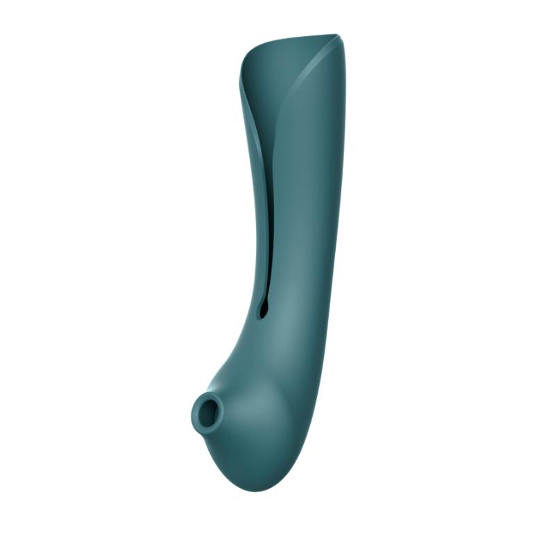 Zalo Queen APP Heating Vibro Set - Jewel Green