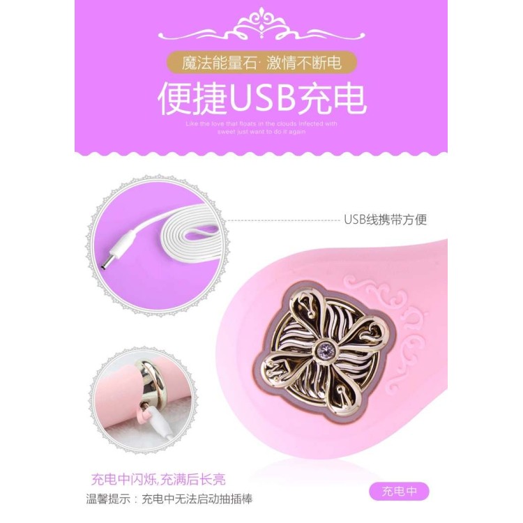 Zalo Desire Heating Thruster - Fairy Pink