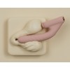 Qingnan Thrusting Vibrator w Suction #7 - Flesh Pink